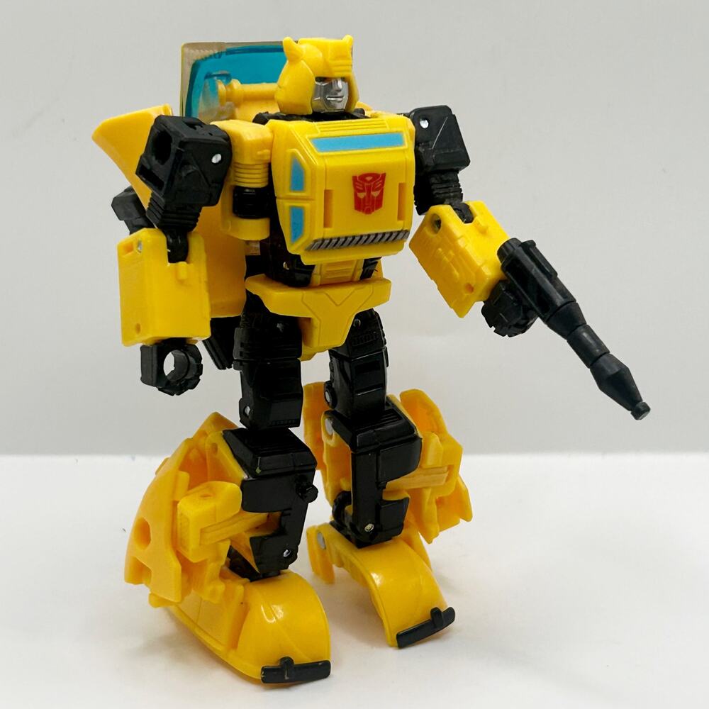 Transformers Legacy Origin Bumblebee Complete Action Figure Deluxe Class EUC